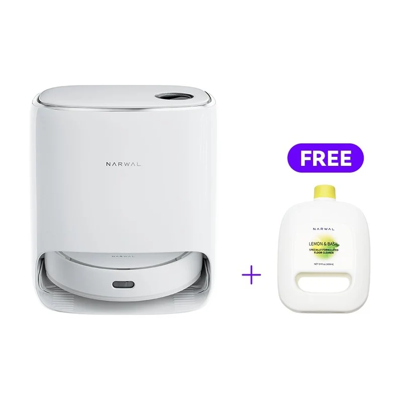Robot nettoyeur polyvalent Narwal Freo avec DirtSense*