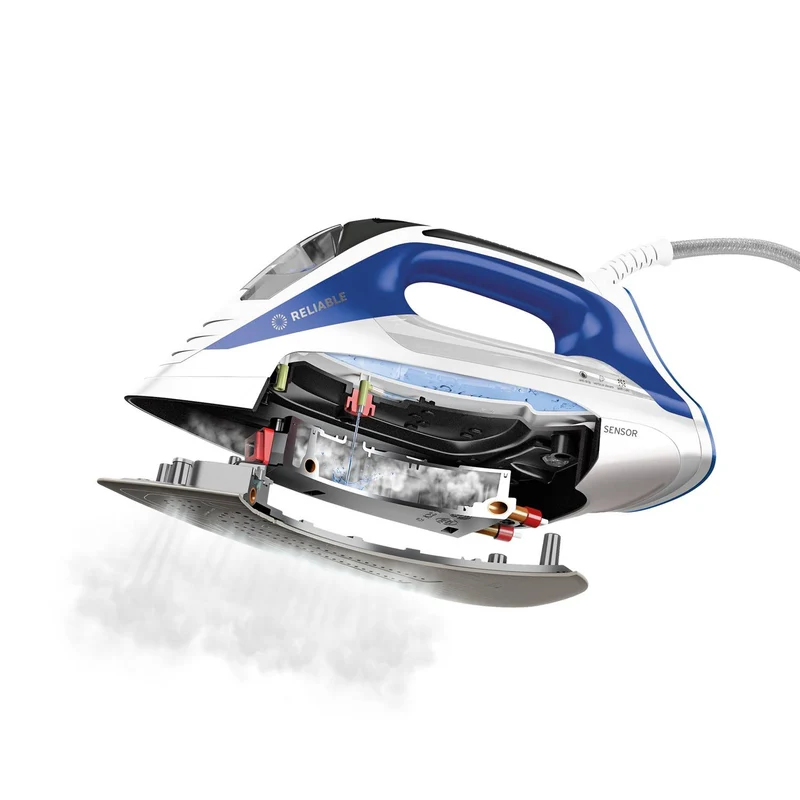 Reliable Velocity 240IR | Fer à vapeur compact avec générateur de vapeur et désactivation de l’arrêt automatique