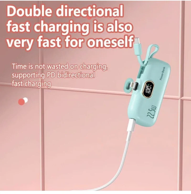 MINI CHARGEUR PORTABLE