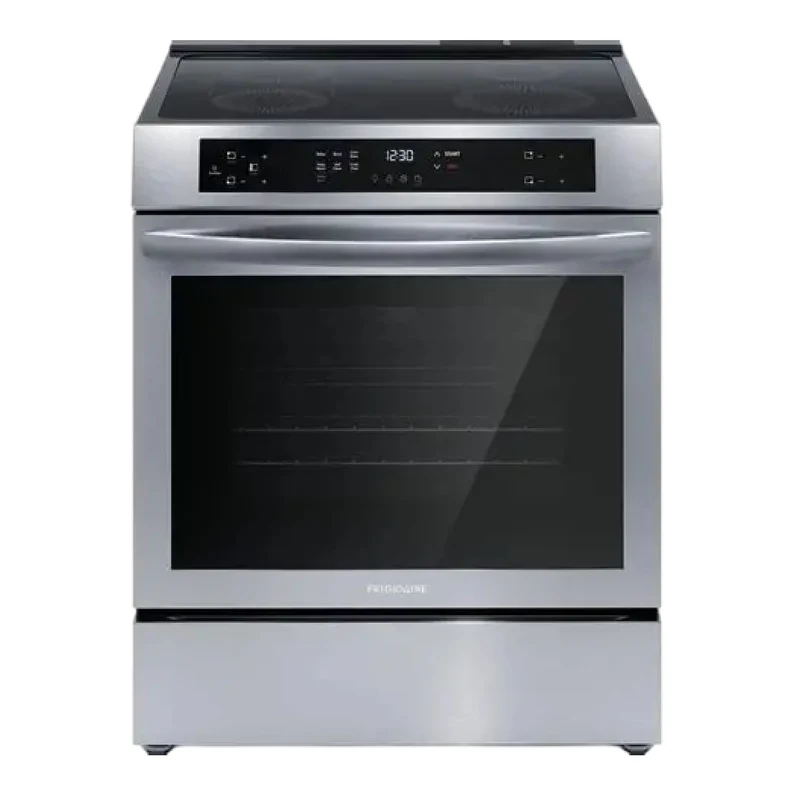 Cuisinière à induction encastrable 30 po, 5,3 pi³ Inox avec Convection et Autonettoyage