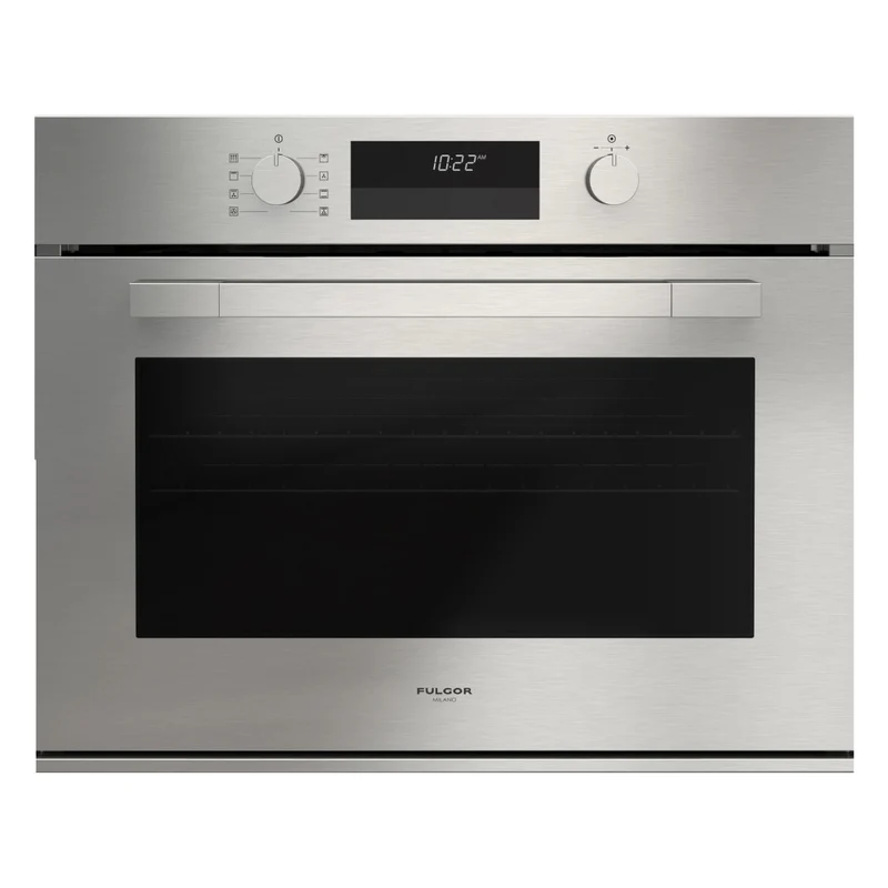 Four encastrable 30 po, 3,2 pi³ Inox avec Convection véritable et Autonettoyant - Série 100