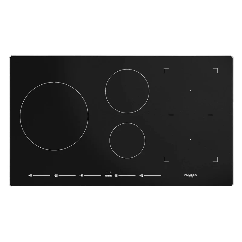 Plaque de cuisson à induction 36 po, Noir à 5 zones avec Booster et zone Bridge intégrée - Série 700