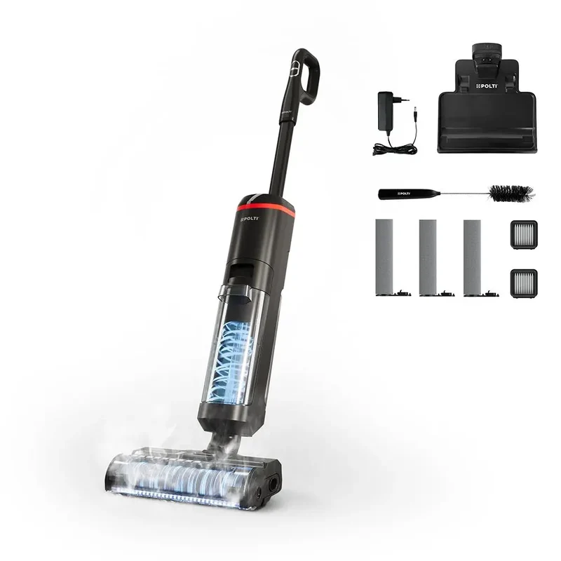 POLTI Aspirateur vapeur RollySteam WD40C sans fil