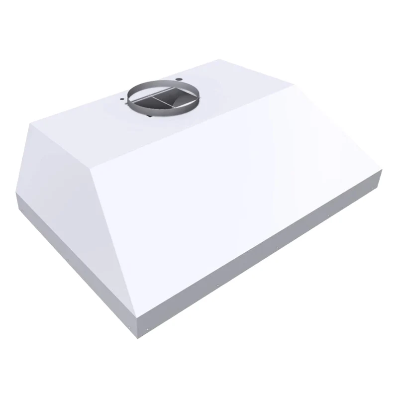Hotte encastrable 36 po 600 CFM, Blanc avec Système Magic Lung® et SensaSource®