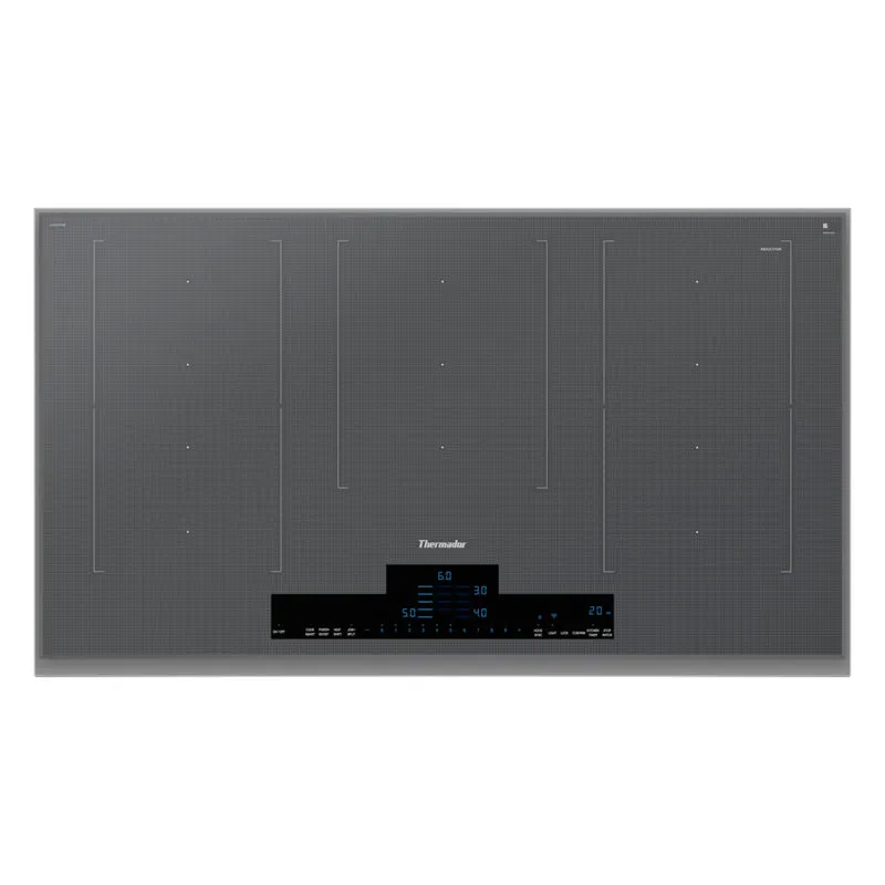 Plaque de cuisson à induction 36 po, Argent à 5 zones avec LibertyMD et Wi-Fi - Série Masterpiece®