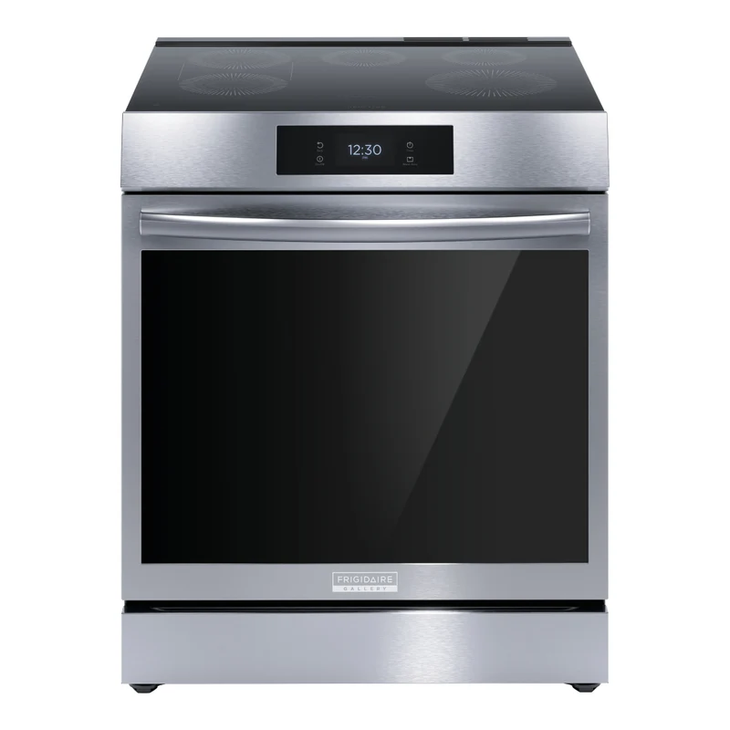 Cuisinière à induction encastrable 30 po, 6,2 pi³ Inox avec Convection totale et TempLock™