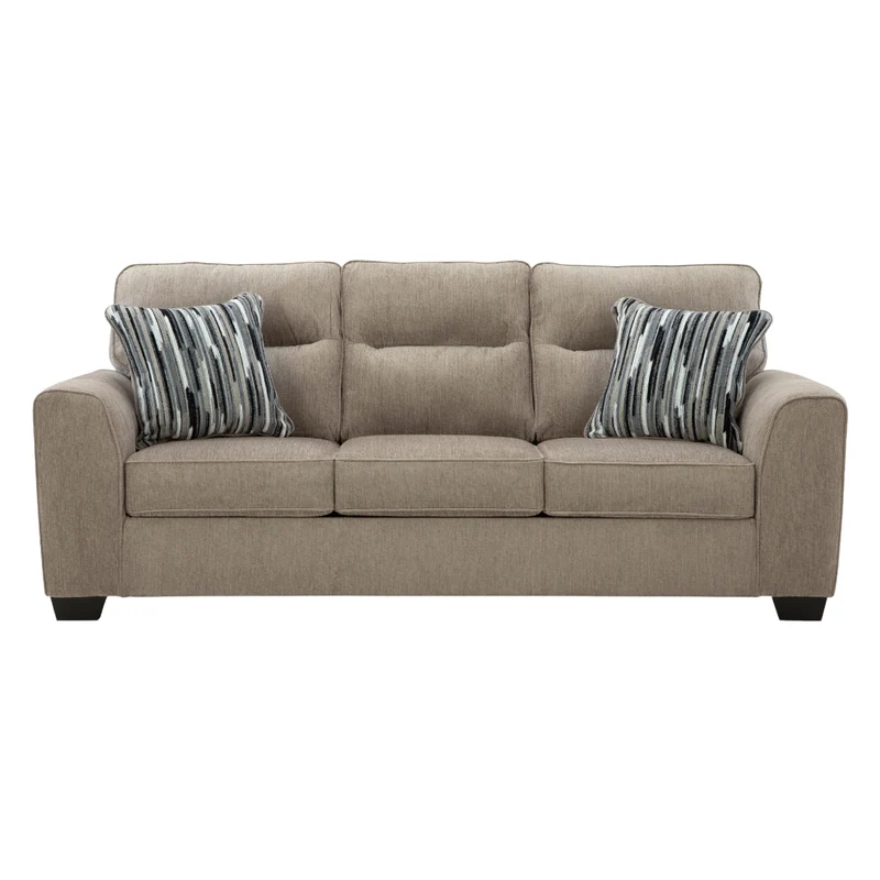 Sofa en tissu avec coussins - Olten