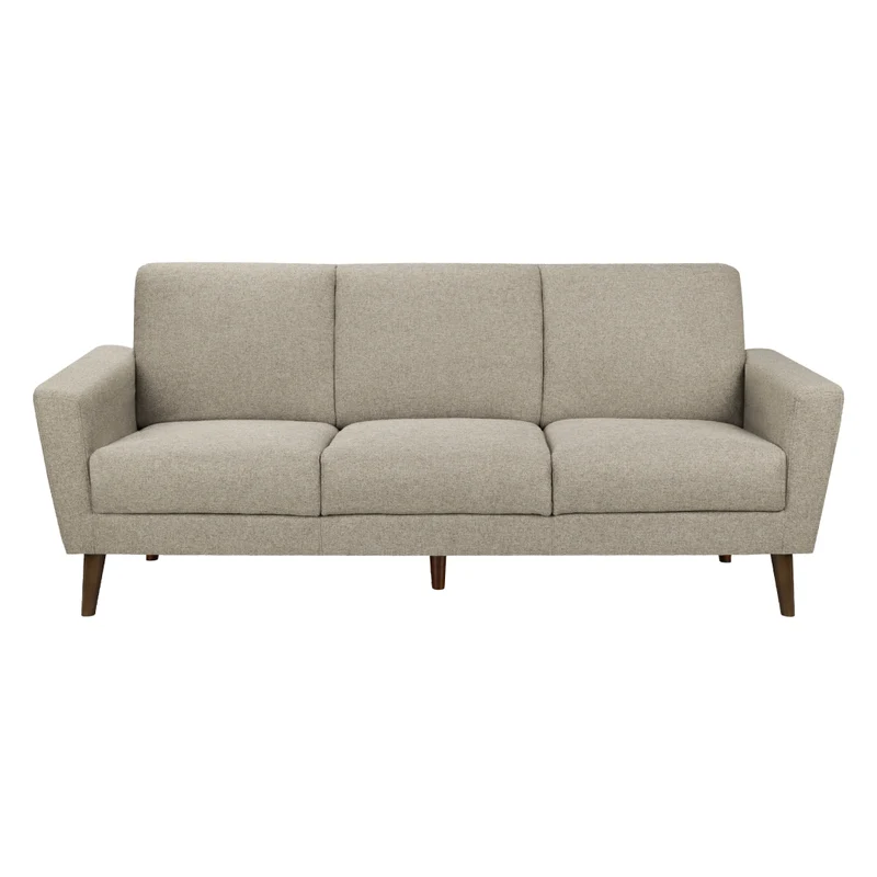 Sofa en tissu brun clair