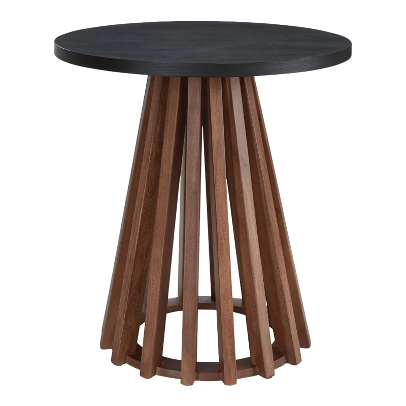 Table de bout en bois/MDF bicolore - Kallari