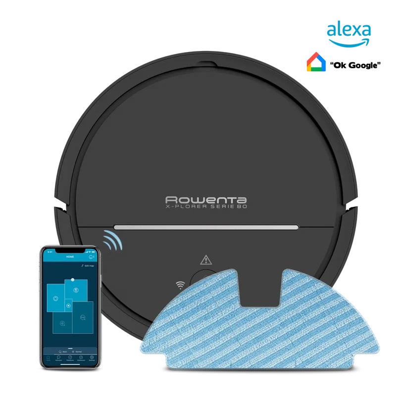 Rowenta Aspirateur robot X-Plorer 80 Animal Kit