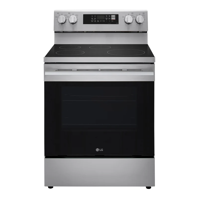 Cuisinière à induction 30 po, 6,3 pi³ Inox avec Convection Probake®, Air Fry et Wi-Fi