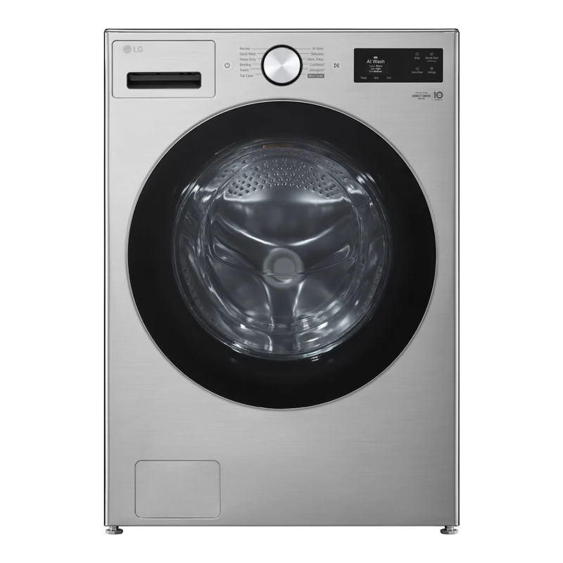 Laveuse à chargement frontal 27 po, 5,8 pi³ Acier graphite avec TurboWash™ et ColdWash™