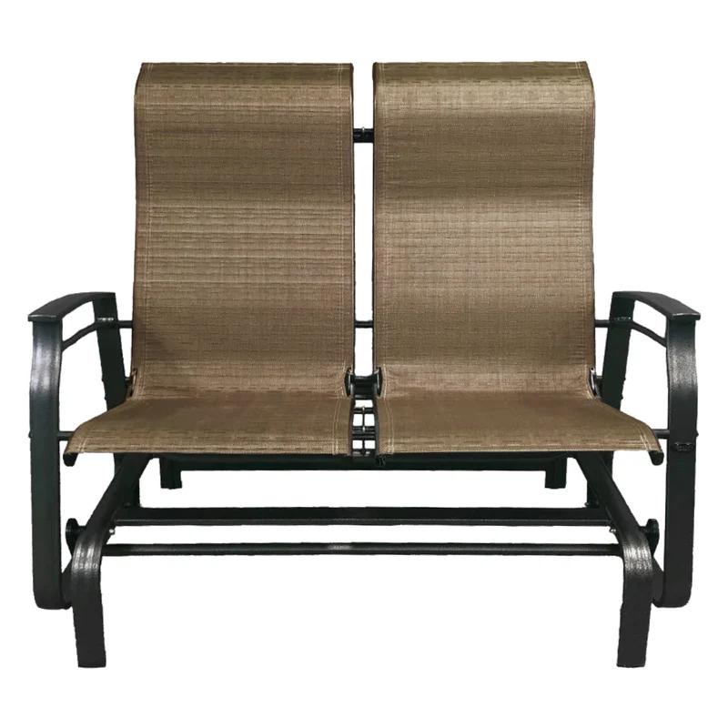 Banc oscillant en tissu avec une structure en aluminium - Kaza
