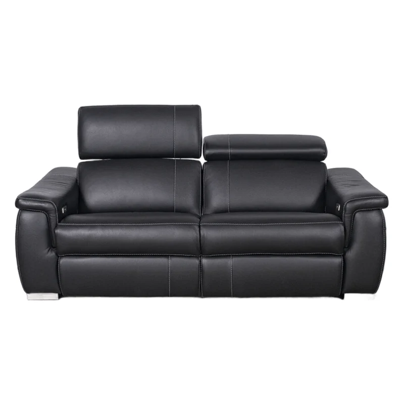 Sofa condo inclinable motorisé en cuir - Première 3485