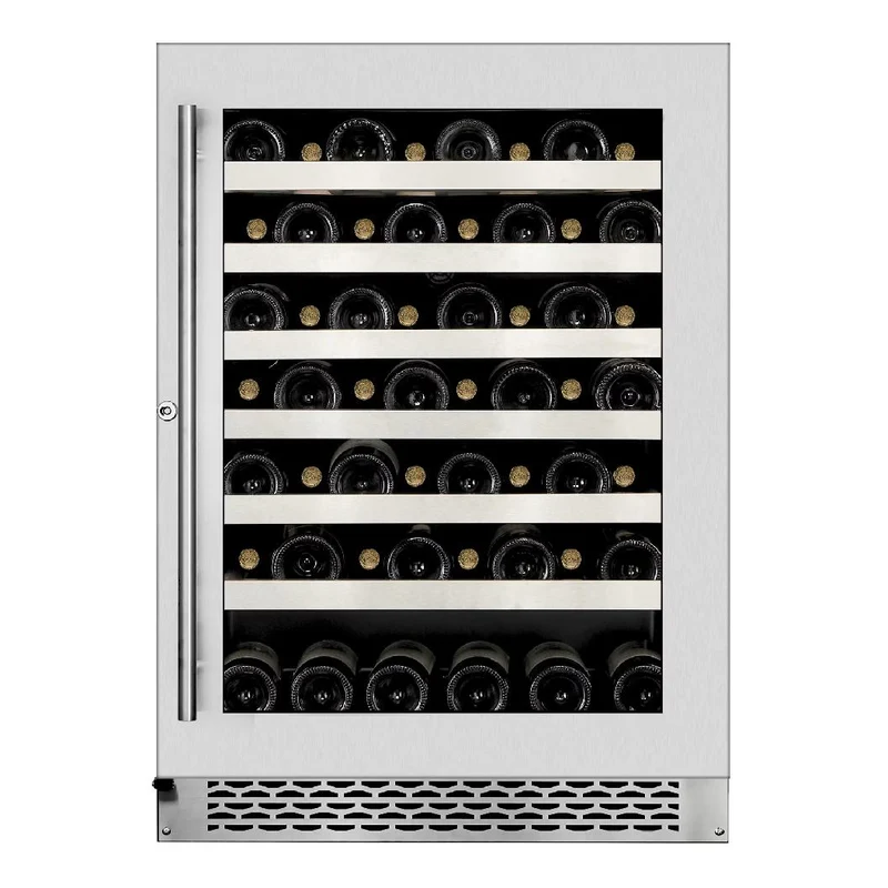 Cellier 24 po, 54 bouteilles, Inox avec Wi-Fi