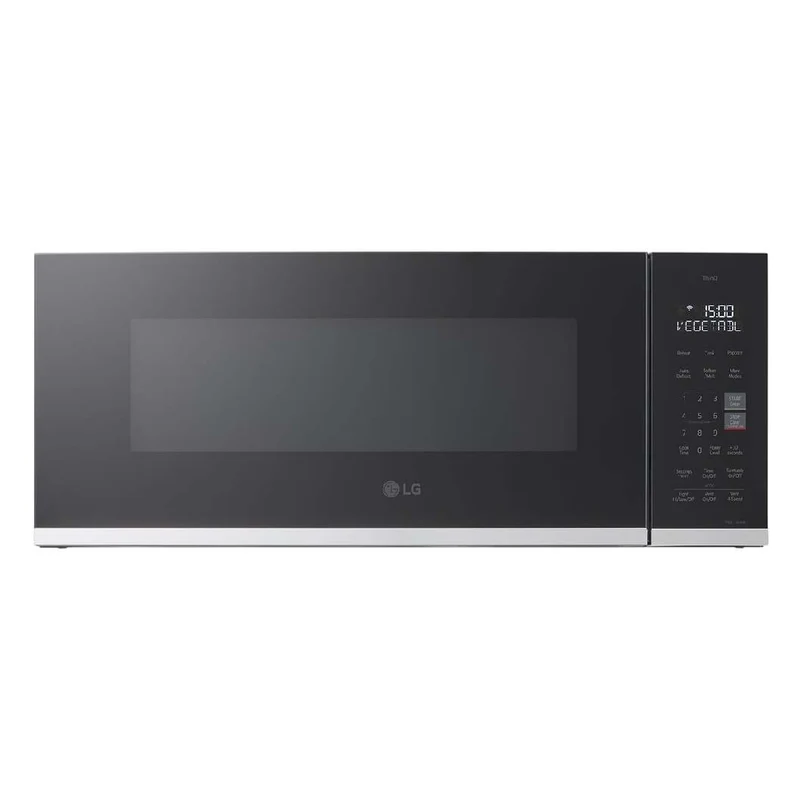 Micro-ondes à hotte intégrée 30 po, 1,3 pi³ Inox avec IA et EasyClean®