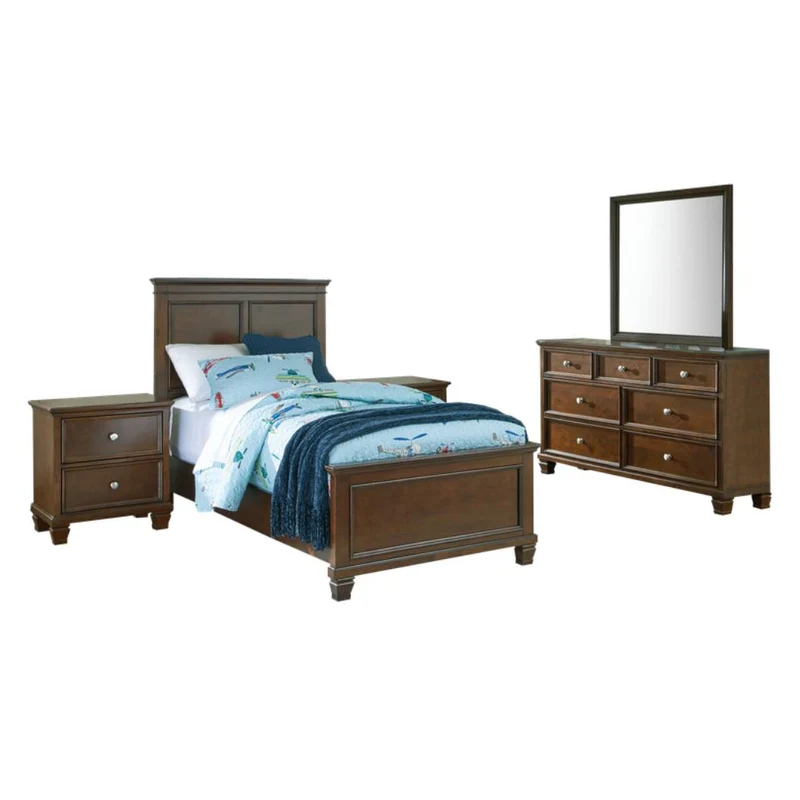 Mobilier de chambre à coucher 5 pièces Simple / Double / Grand / Très grand - Danabrin