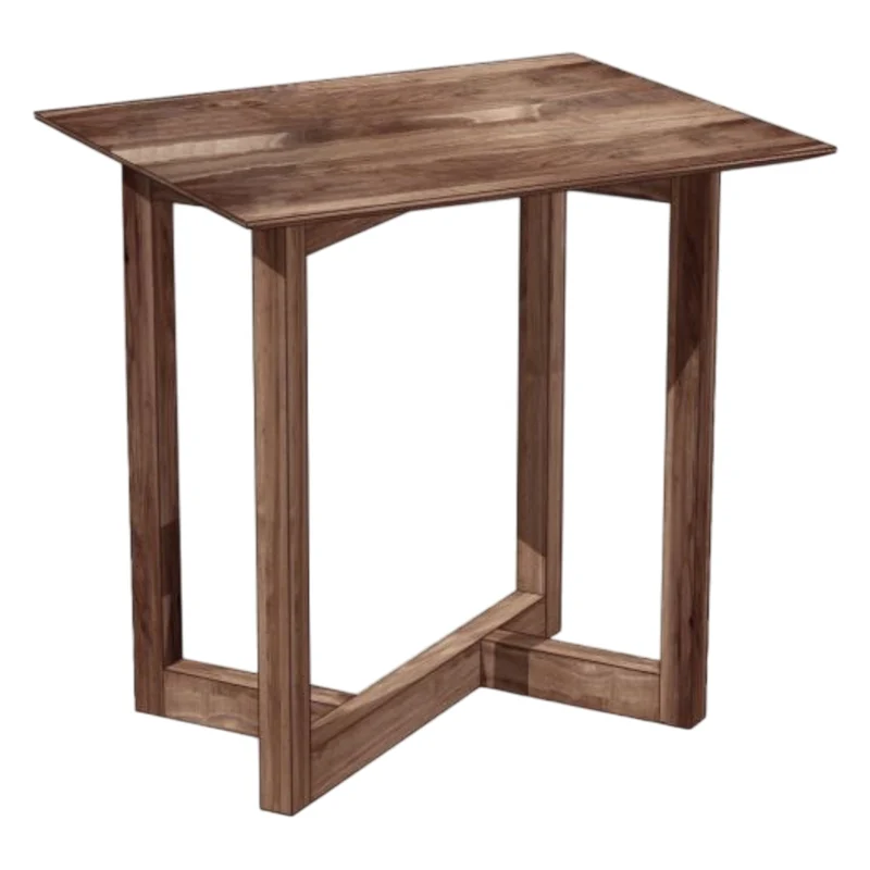 Table de bout en bois de noyer - Zeus