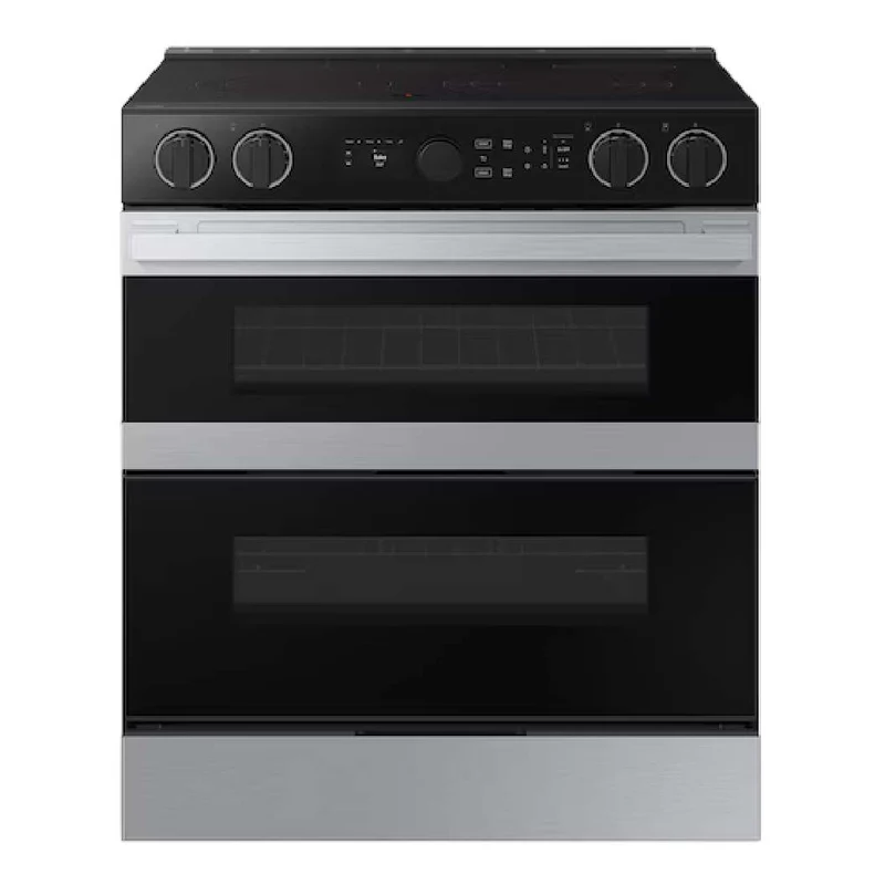 Cuisinière à induction encastrable Flex Duo 30 po, 3,4 pi³/2,7 pi³ Inox avec Air Fry et Wi-Fi