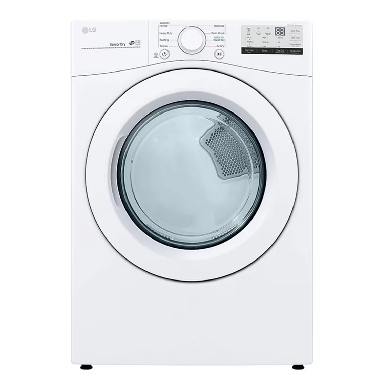 Sécheuse 27 po, 7,4 pi³ Blanc avec Wrinkle Care et de très grande capacité