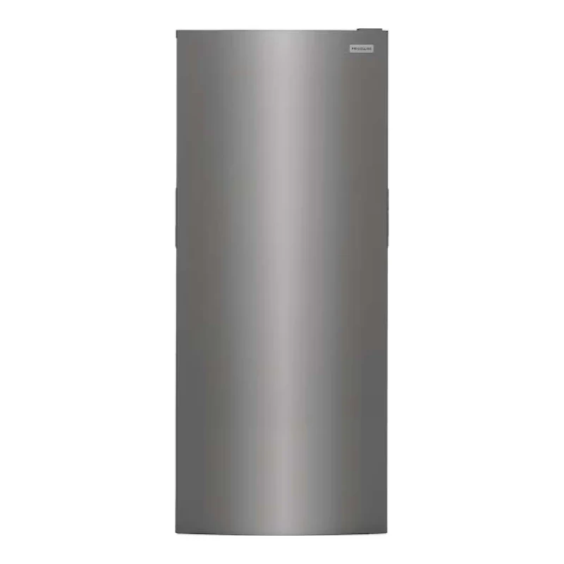 Congélateur vertical convertible 28 po, 16 pi³ Acier brossé - Prêt pour le garage