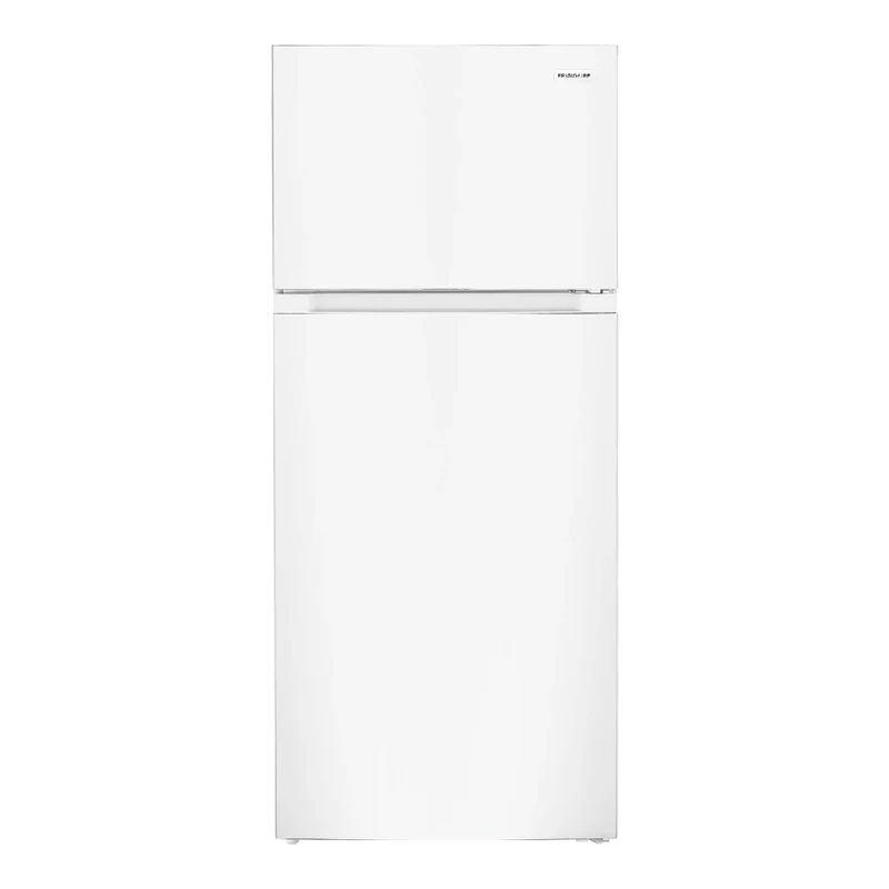 Réfrigérateur à congélateur supérieur 28 po, 16 pi³ Blanc - Prêt pour le garage