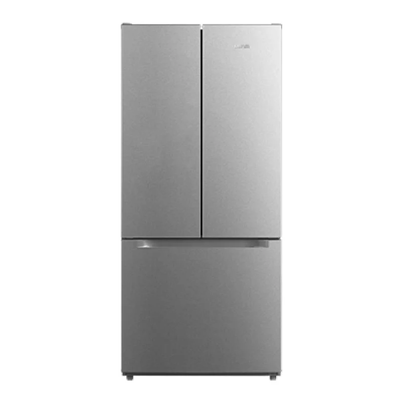 Réfrigérateur porte française 30 po, 18,4 pi³ Inox, 3 portes