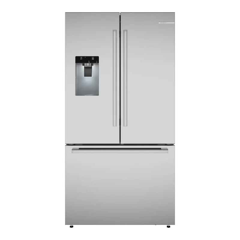 Réfrigérateur à portes françaises 36 po, 26 pi³ 3 portes Inox avec Distributeur d'eau externe et Wi-Fi - Série 500