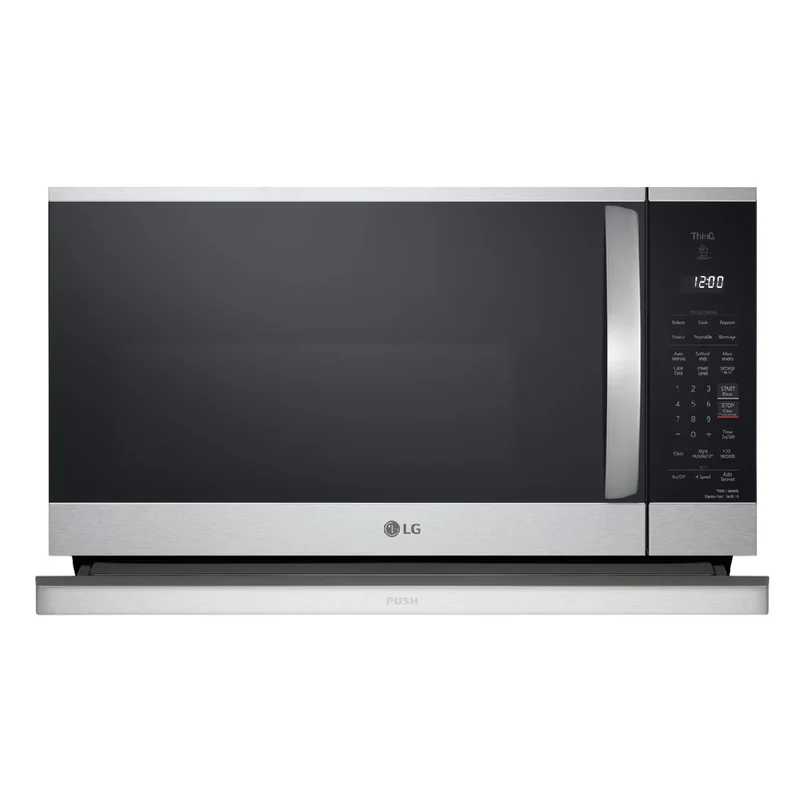 Micro-ondes à hotte intégrée 30 po, 2,1 pi³ Inox avec ExtendaVent™, EasyClean™ et Wi-Fi