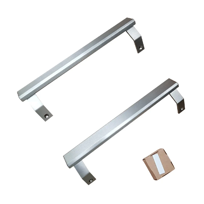 Ensemble de poignées pour réfrigérateur à congélateur inférieur 24 po, Inox - Série Professional