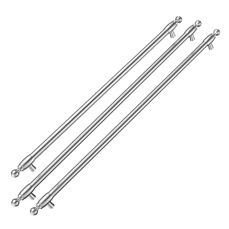 Poignées pour portes de réfrigérateur porte française, 36 po Inox - Série Heritage