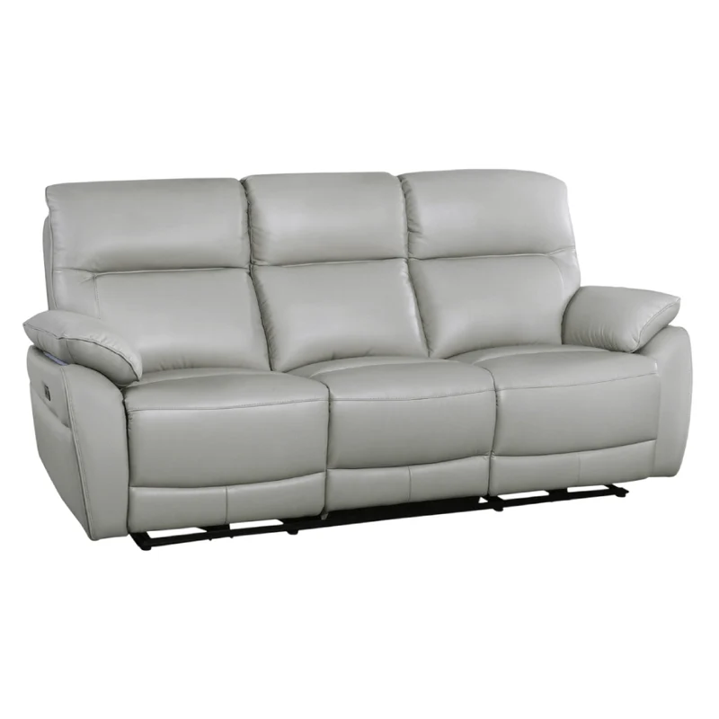 Sofa inclinable motorisé en cuir - Oakland