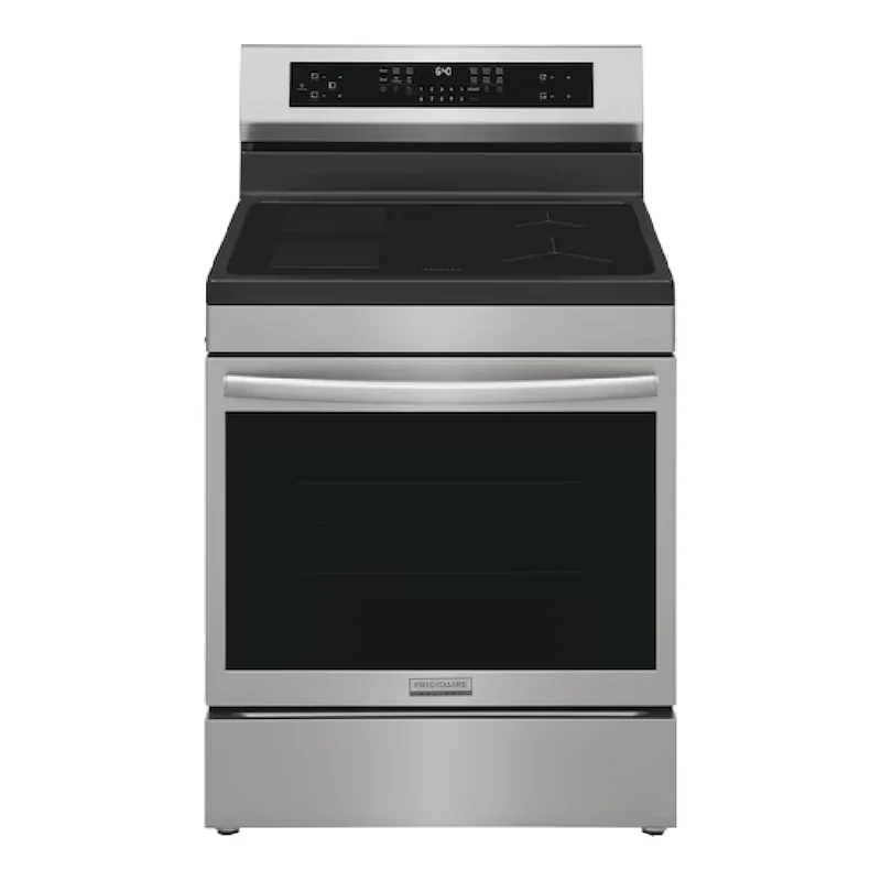 Cuisinière à induction 30 po, 5,3 pi³ Inox - Gallery avec Air Fry & préchauffage rapide