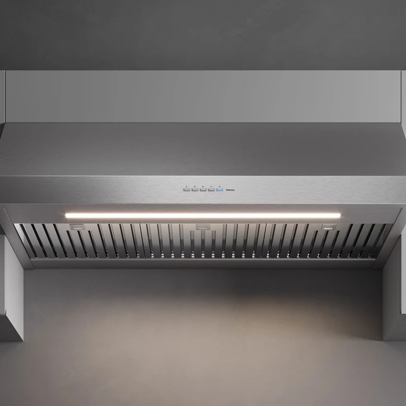 Hotte sous cabinet 36 po 600 CFM, Inox avec SRS et Filtres labyrinthes - Eros Potenza