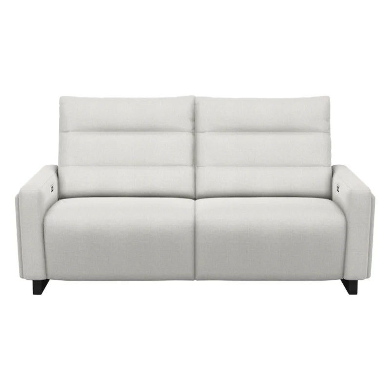 Sofa condo inclinable motorisé en tissu - Flavie