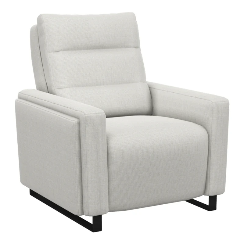 Fauteuil inclinable motorisé en tissu - Flavie