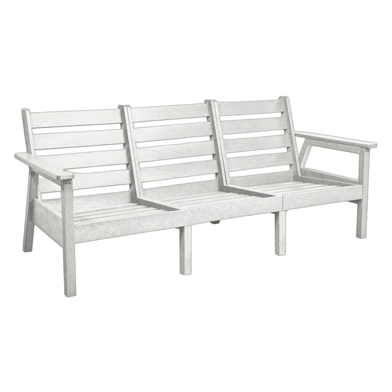 Sofa extérieur en plastique recyclé - Tofino DSF283