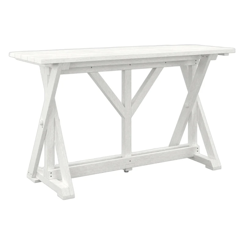 Table de bar extérieure en plastique recyclé - Harvest T204