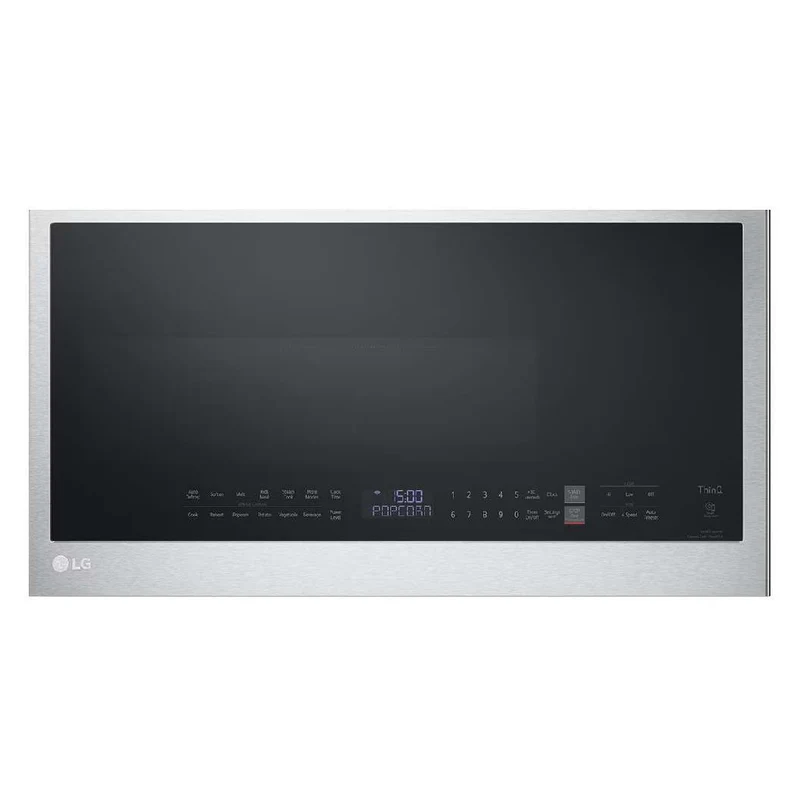 Micro-ondes à hotte intégrée 30 po, 2,0 pi³ Inox avec Sensor Cook et Wi-Fi