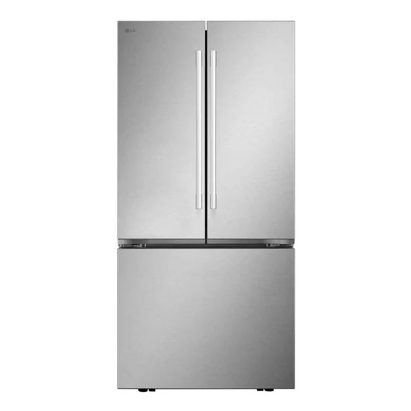 Réfrigérateur porte française 33 po, 25 pi³ 3 portes Inox avec Wi-Fi