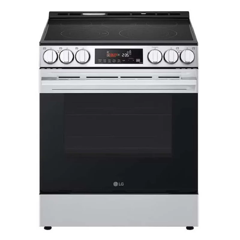Cuisinière électrique encastrable 30 po, 6,3 pi³ Inox avec Éléments UltraHeat™, Air Fry et fenêtre WideView™