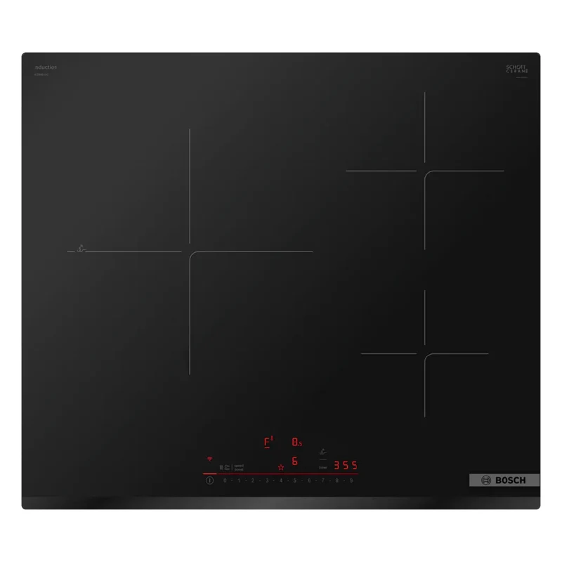 Plaque de cuisson à induction 24 po, Noir à 3 zones avec AutoChef et Wi-Fi - Série 800