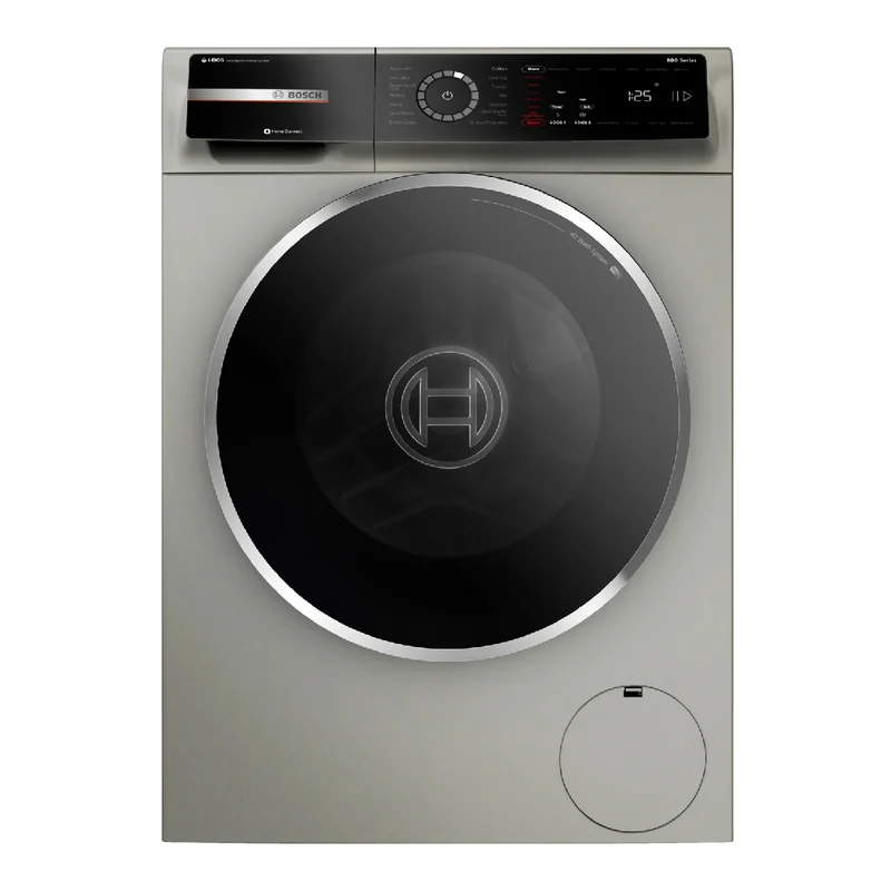 Laveuse à chargement frontal 24 po, 2,4 pi³ Acier perlé compacte avec Wi-Fi - Série 800
