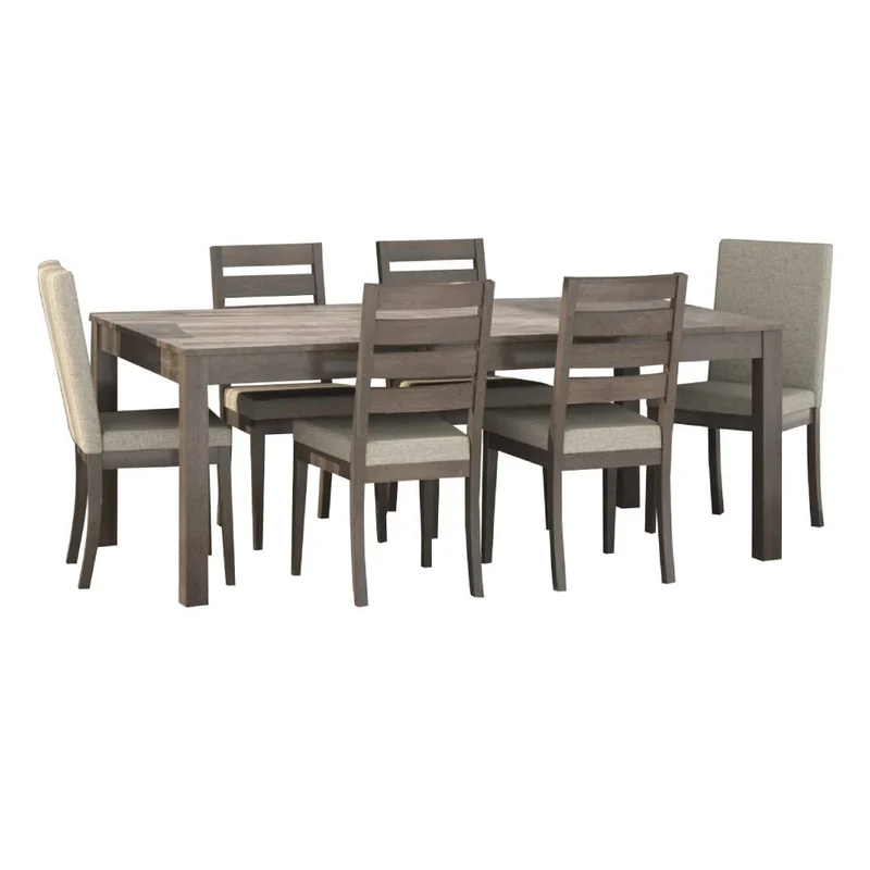 Ensemble de salle à manger avec 6 chaises rembourrées