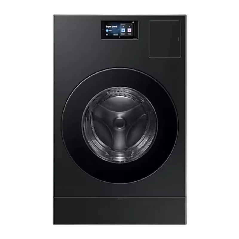 Unité combinée laveuse-sécheuse à chargement frontal 27 po, 6,1 pi³ Noir - Série Bespoke F900 avec Lavage vapeur et Air Wash