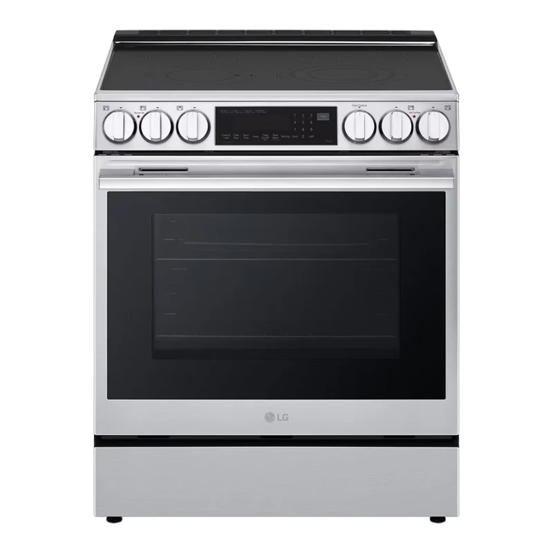Cuisinière électrique encastrable 30 po, 6,3 pi³ Inox avec Convection ProBake®, InstaView® et Wi-Fi