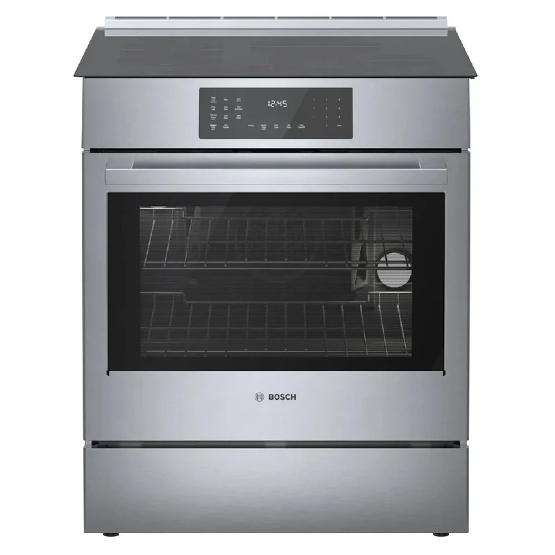 Cuisinière à induction encastrable 30 po, 4,6 pi³ Inox avec FlexInduction et Tiroir-réchaud - Série Benchmark