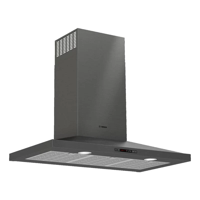 Hotte murale 36 po 600 CFM, Inox noir avec 4 vitesses - Série 800