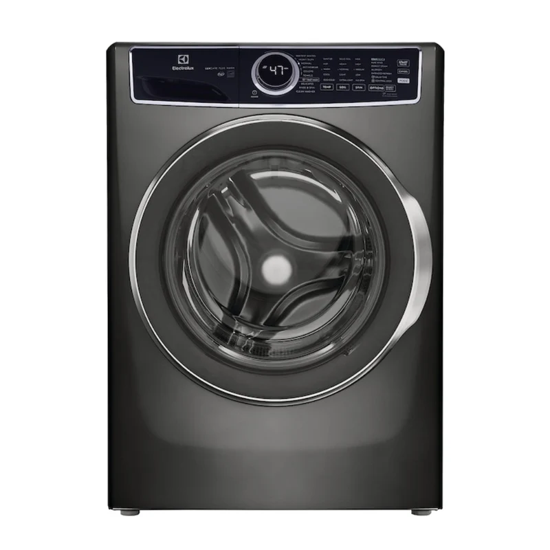 Laveuse à chargement frontal 27 po, 5,2 pi³ Titane avec Perfect Steam™ et LuxCare® Plus