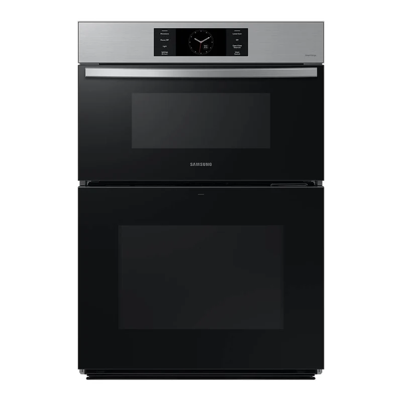 Four encastrable double combiné 30 po, 5,1 pi³ Inox avec Convection Flex Duo™, Air Fry et Air Sous Vide - Beskope